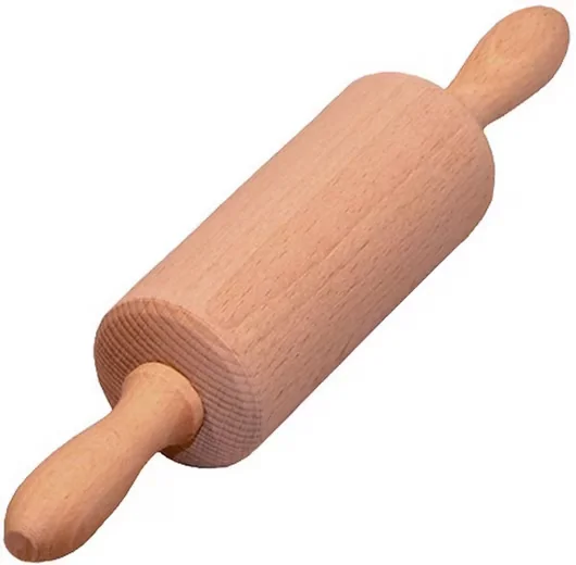 Gravidus Nudelholz Teigrolle Buche 25,5 cm mit Holzachse