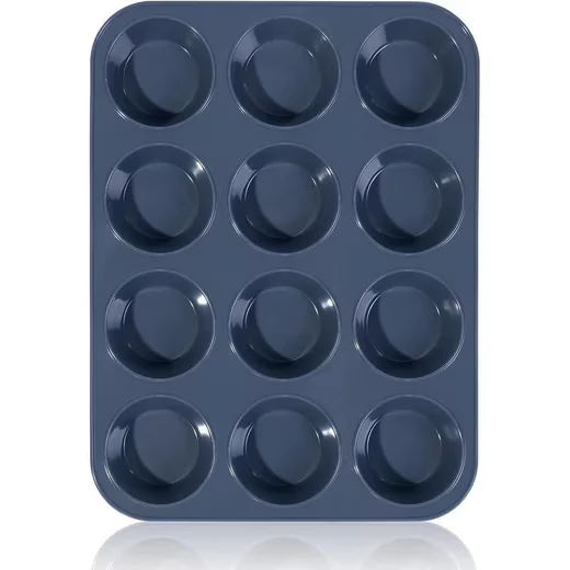 LUXUSKOLLEKTION Silikon Muffinform 12er Antihaft 33x25x3 cm Backform