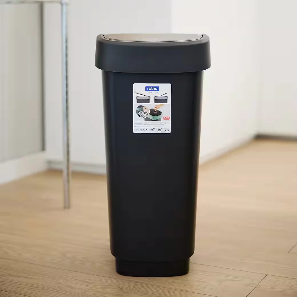 ROTHO Mülleimer Abfalleimer für Küche und Haushalt