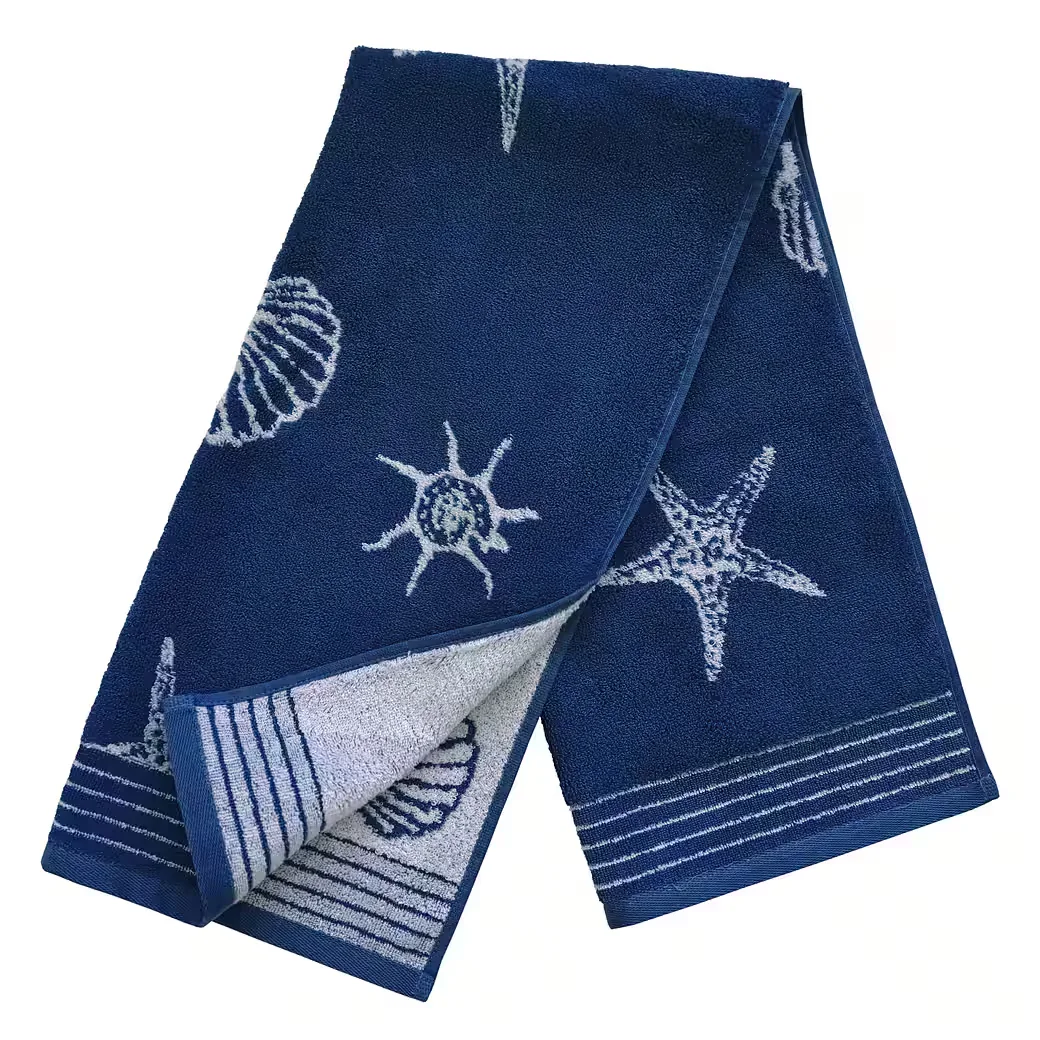 DYCKHOFF Badetuch Seashell Walkfrottee mit Muschelmuster 1 St
