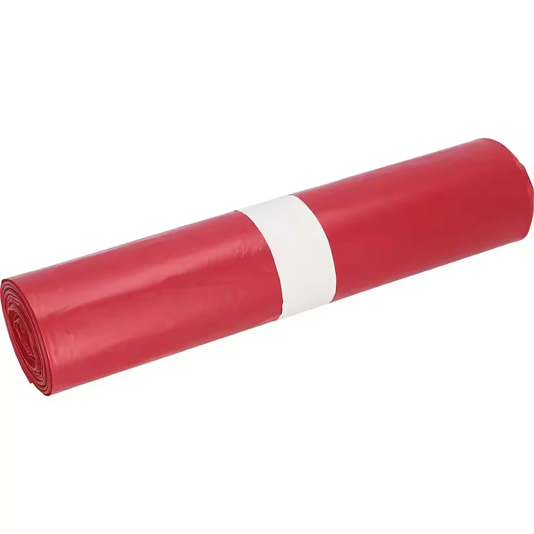 SOENNECKEN Müllsack 120 l 35 my rot 25 Stück Packung