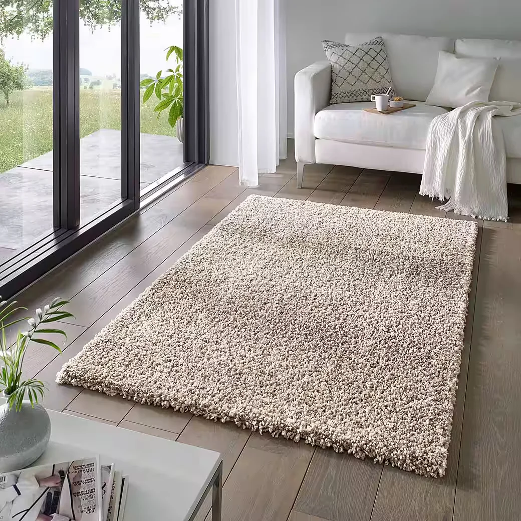 TARACARPET Venezia Shaggy Langflor Teppich weich Wohnzimmer