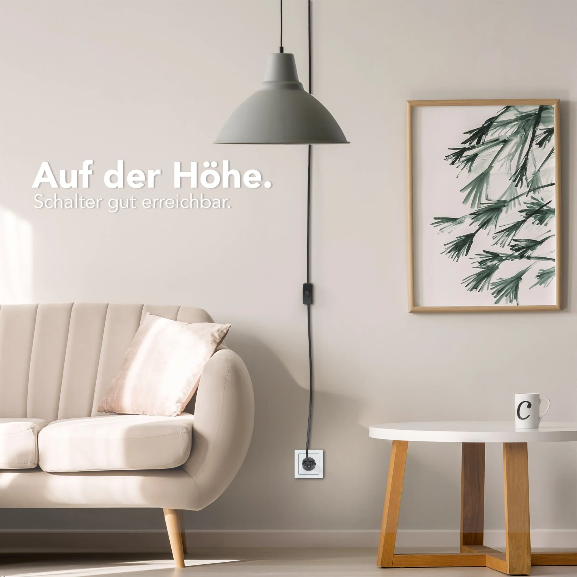 EAZY CASE E14 Lampenfassung Lampensockel mit Schalter 5 m Kabel