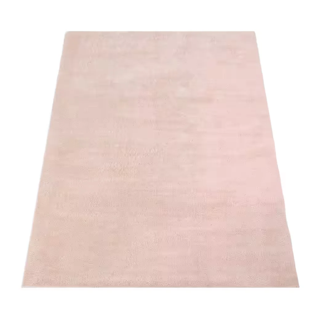 KADIMA DESIGN Teppich Kurzflor waschbar unifarben schmutzabweisend