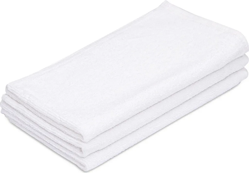 TEXTILOMANIE Handtuch Deluxe 30x50 cm Weiß