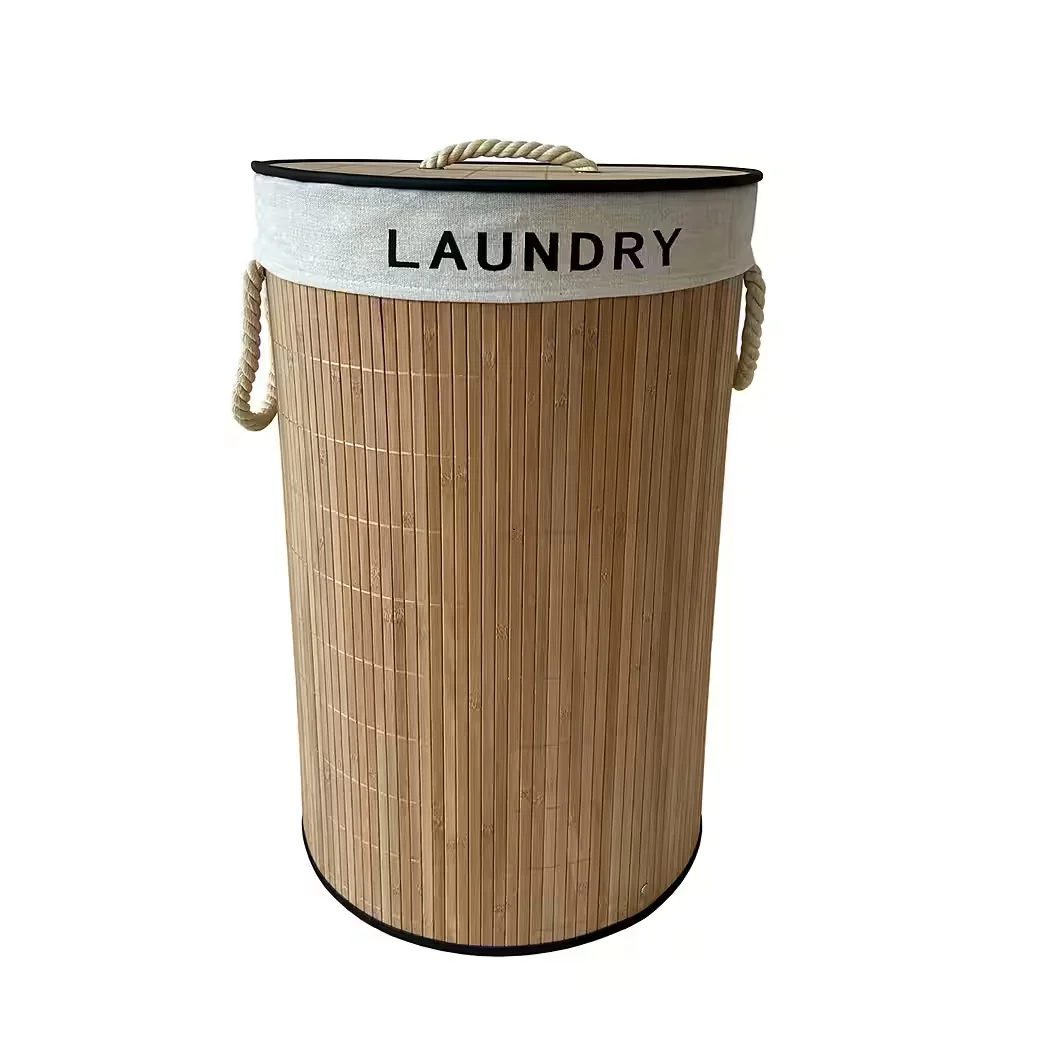 HTI-Living Wäschekorb Briena rund 66 Liter Wäschesammler