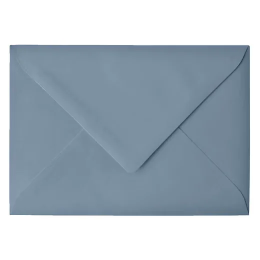 NORDEULE Briefumschlag Graublau