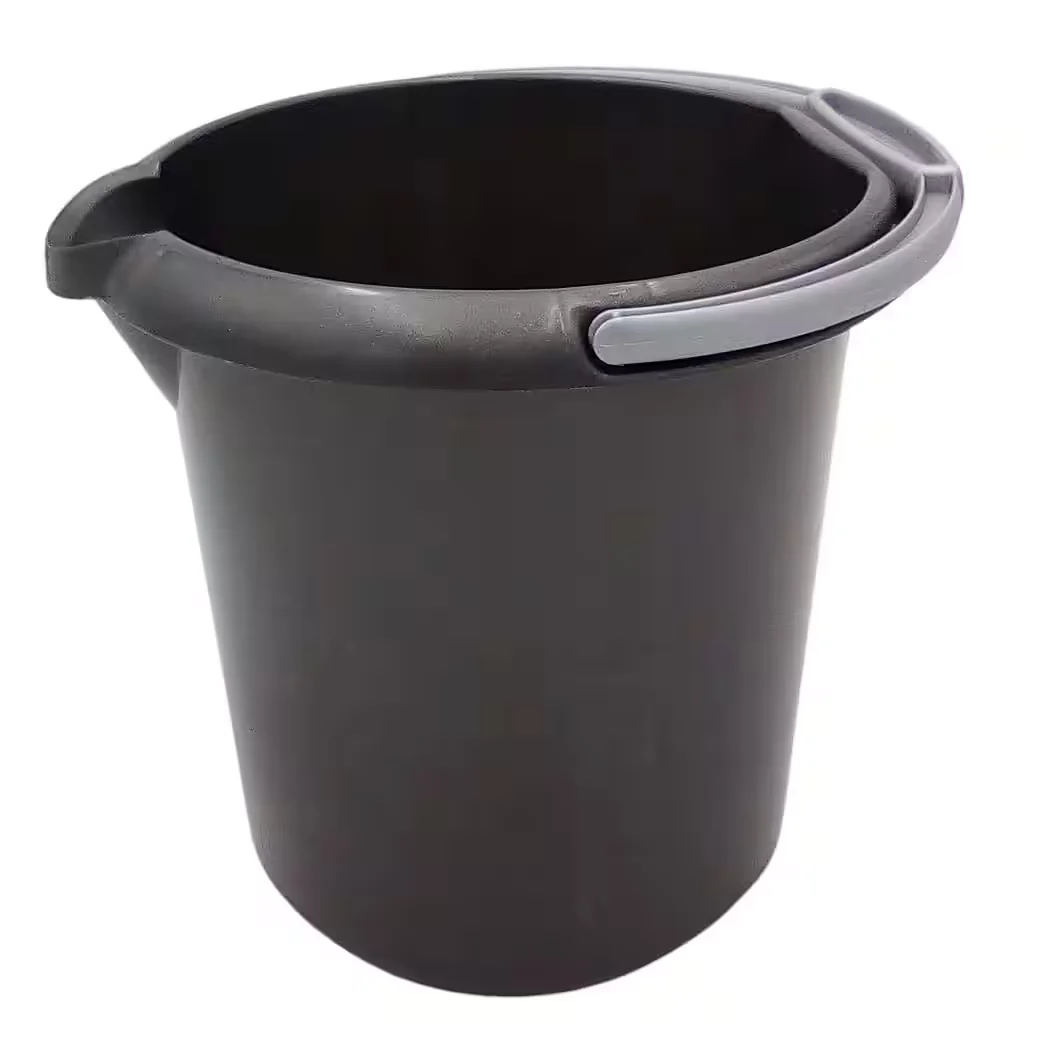 RIVAL Putzeimer 5 Liter rund mit Ausguss Kunststoff Haushaltseimer