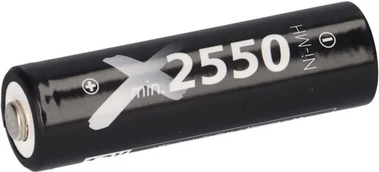 XCell AA Mignon Ni-MH Akku 1,2V 2550 mAh LSD niedrige Selbstentladung