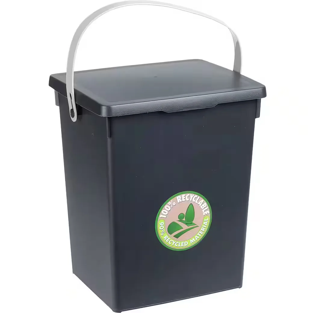 STORAGE SOLUTIONS Bioabfall Mülleimer aus recyceltem Kunststoff 5,5 l