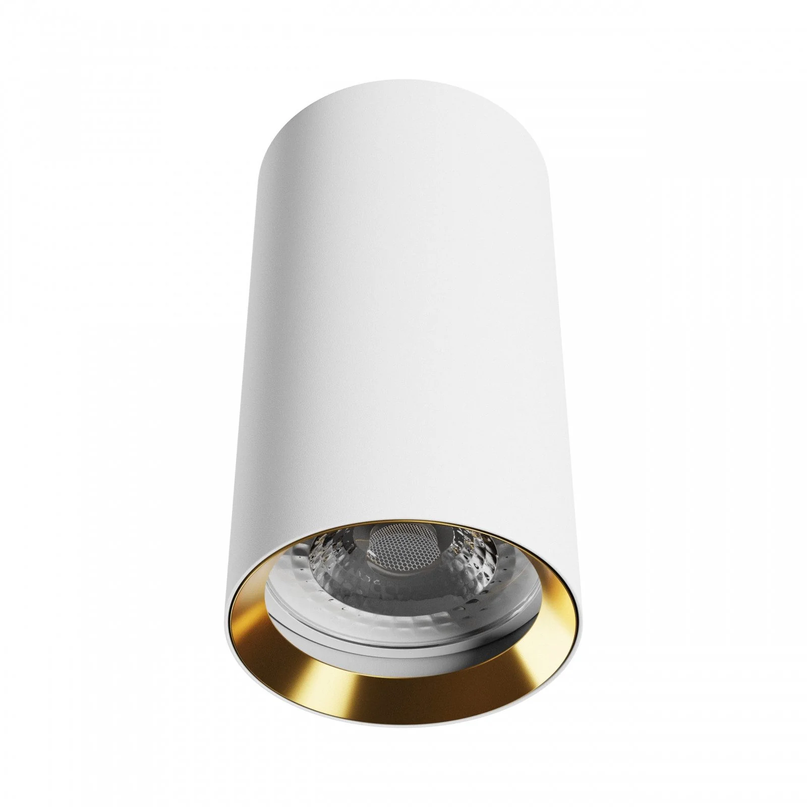 Spectrum CHLOE VARIOSA Innen Aufbauleuchte GU10 IP20 Weiß Gold 10W