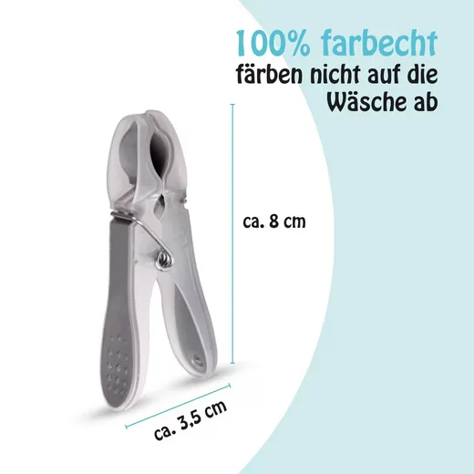 PROHOME Wäscheklammern Set Kunststoff farbecht für Haushalt