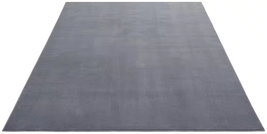 TARACARPET Madrid Uni Kurzflor Teppich einfarbig modern Wohnzimmer