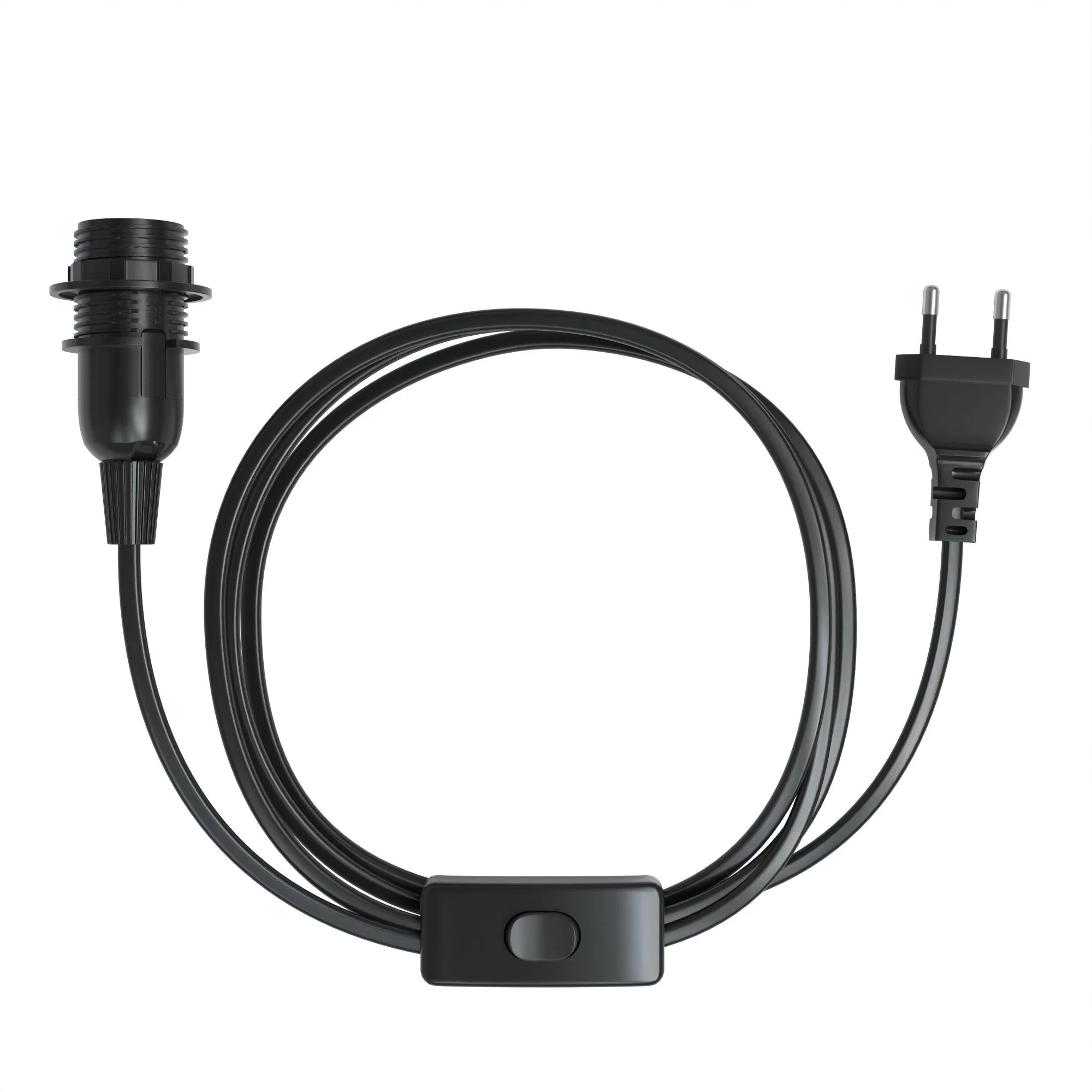 EAZY CASE E14 Lampenfassung Lampensockel mit Schalter 5 m Kabel