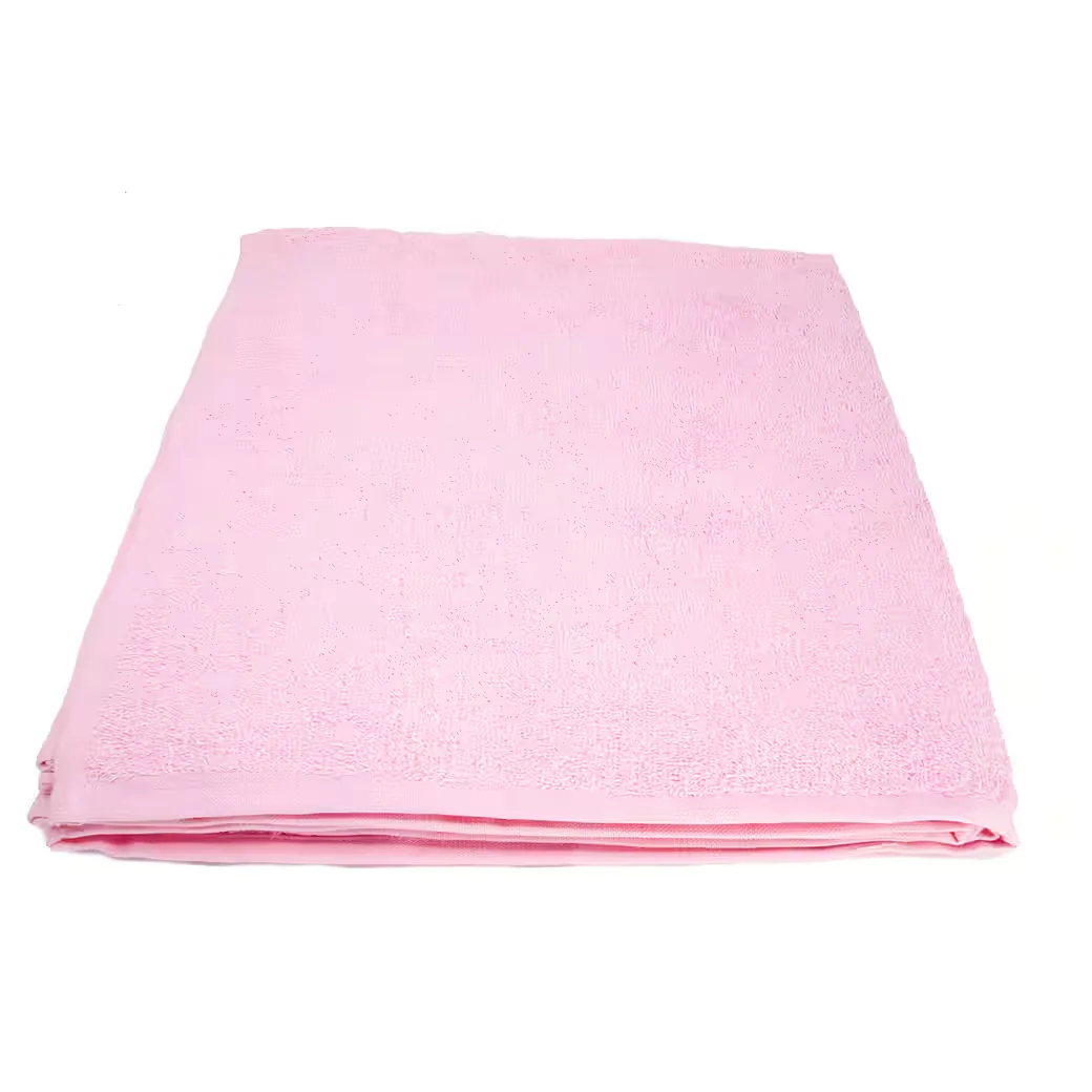 ANCIENT WISDOM Handtuchset 2er Set Pink 70 x 140 cm weich saugstark