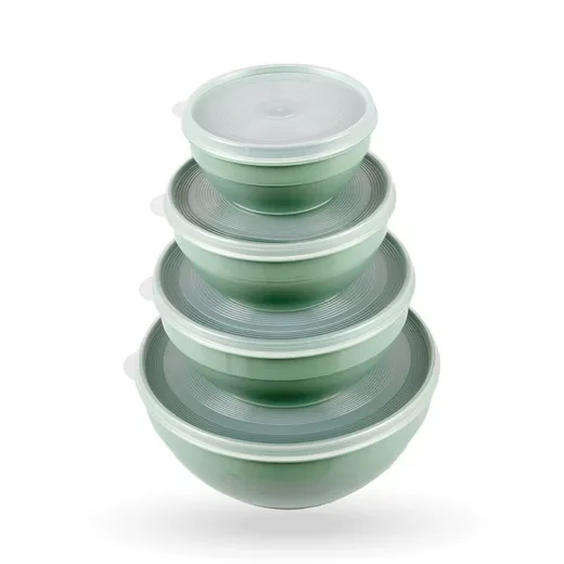 PRO HOME Vorratsdosen Set mit Deckel 0,5 1,0 1,5 2,5 Liter
