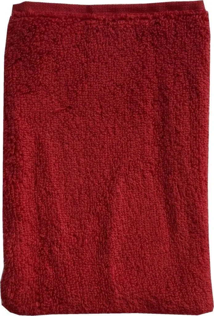 SLEEP WELL Frottee Star II Waschlappen 15x21 cm rot