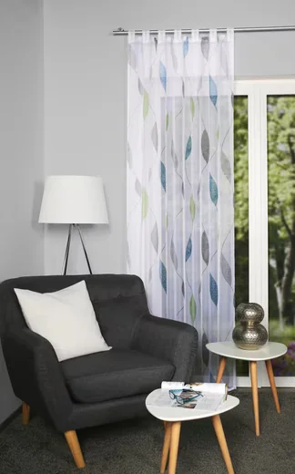 HOME WOHNIDEEN Gardine Vorhang für Fenster